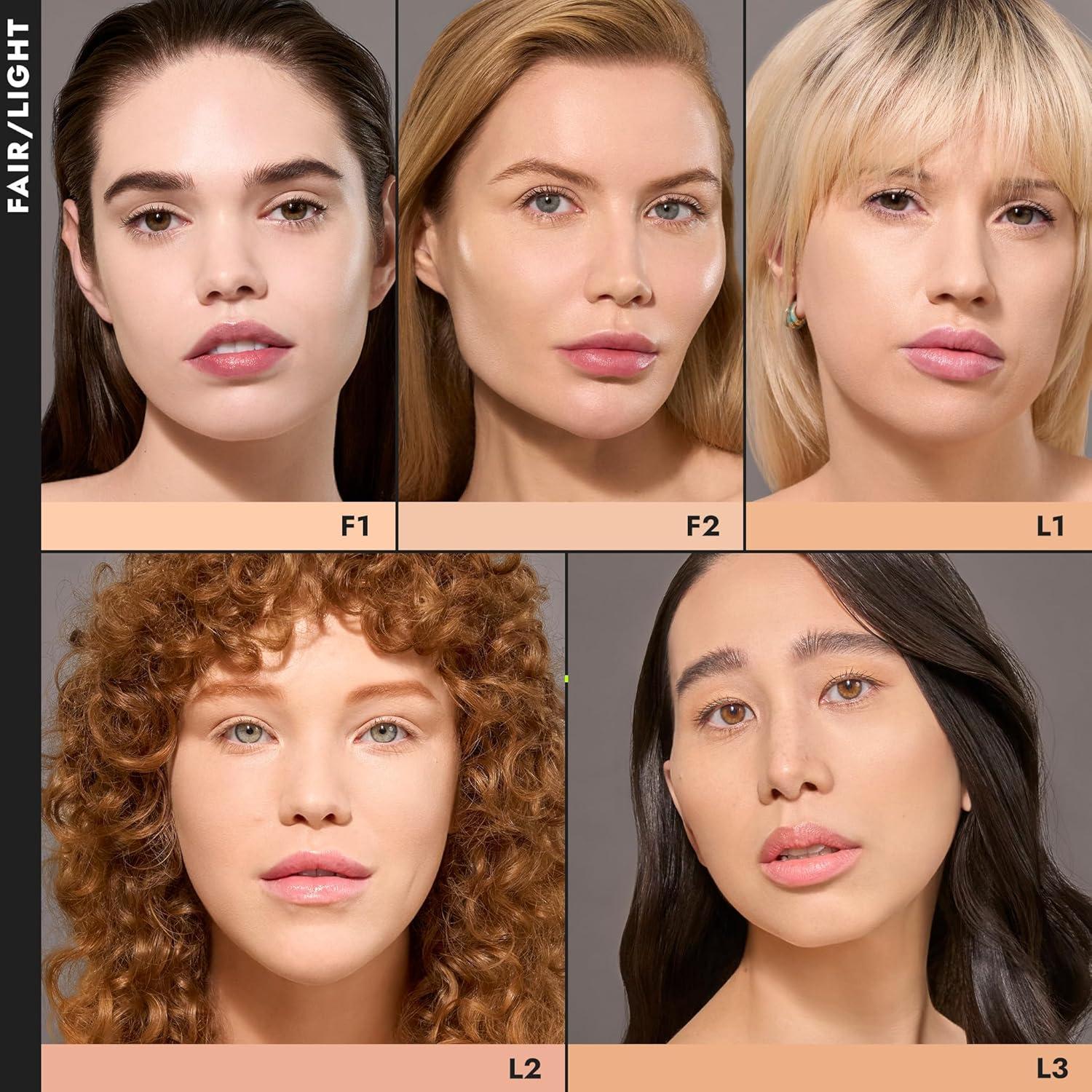 Base de Crema Total Cover Cover FX - Tono F1 - Cobertura Natural