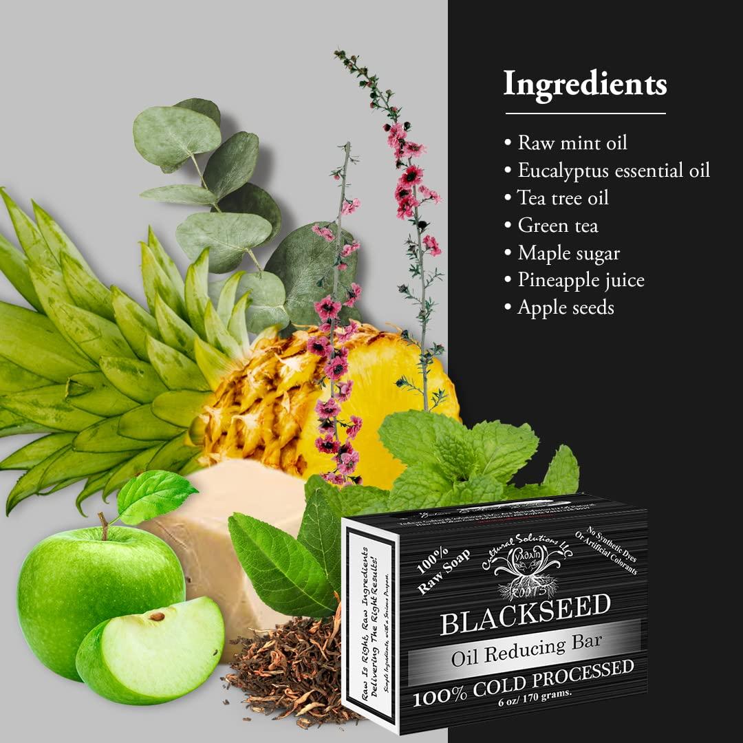 Jabón Natural Crudo Yadain Semilla Negra 170g Hidratante