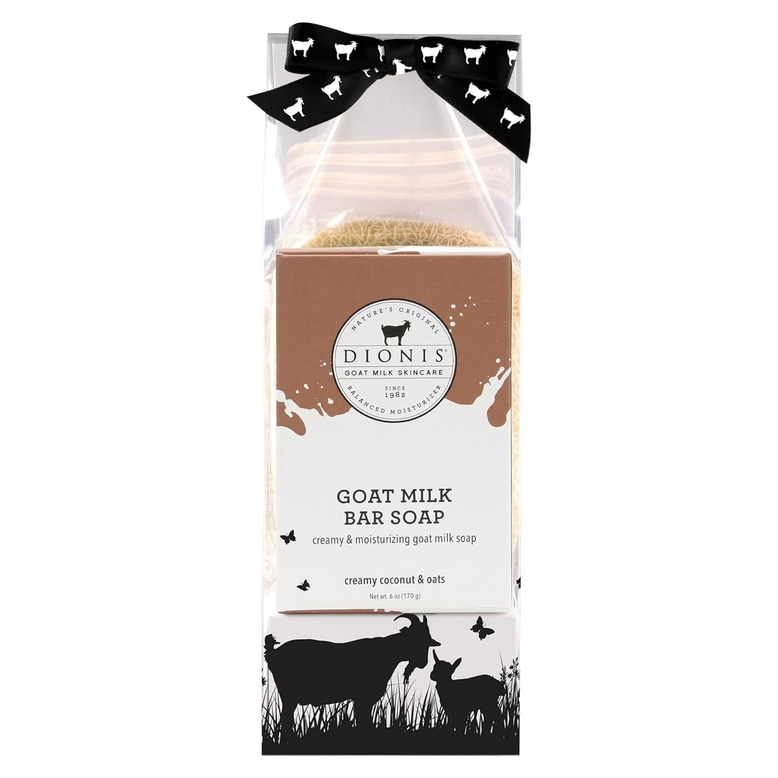 Jabón de Barra Dionis Leche de Cabra Coco y Avena - Set 3 Piezas