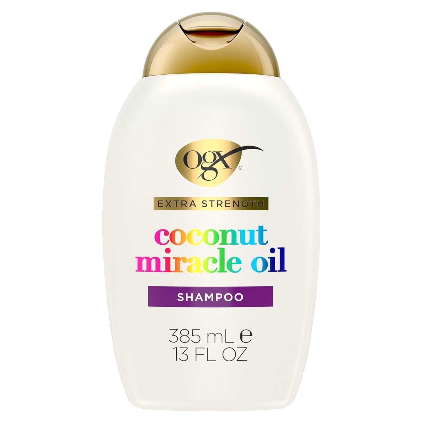 Champú OGX Extra Fuerte 384 ml Reparador de Daños Coco