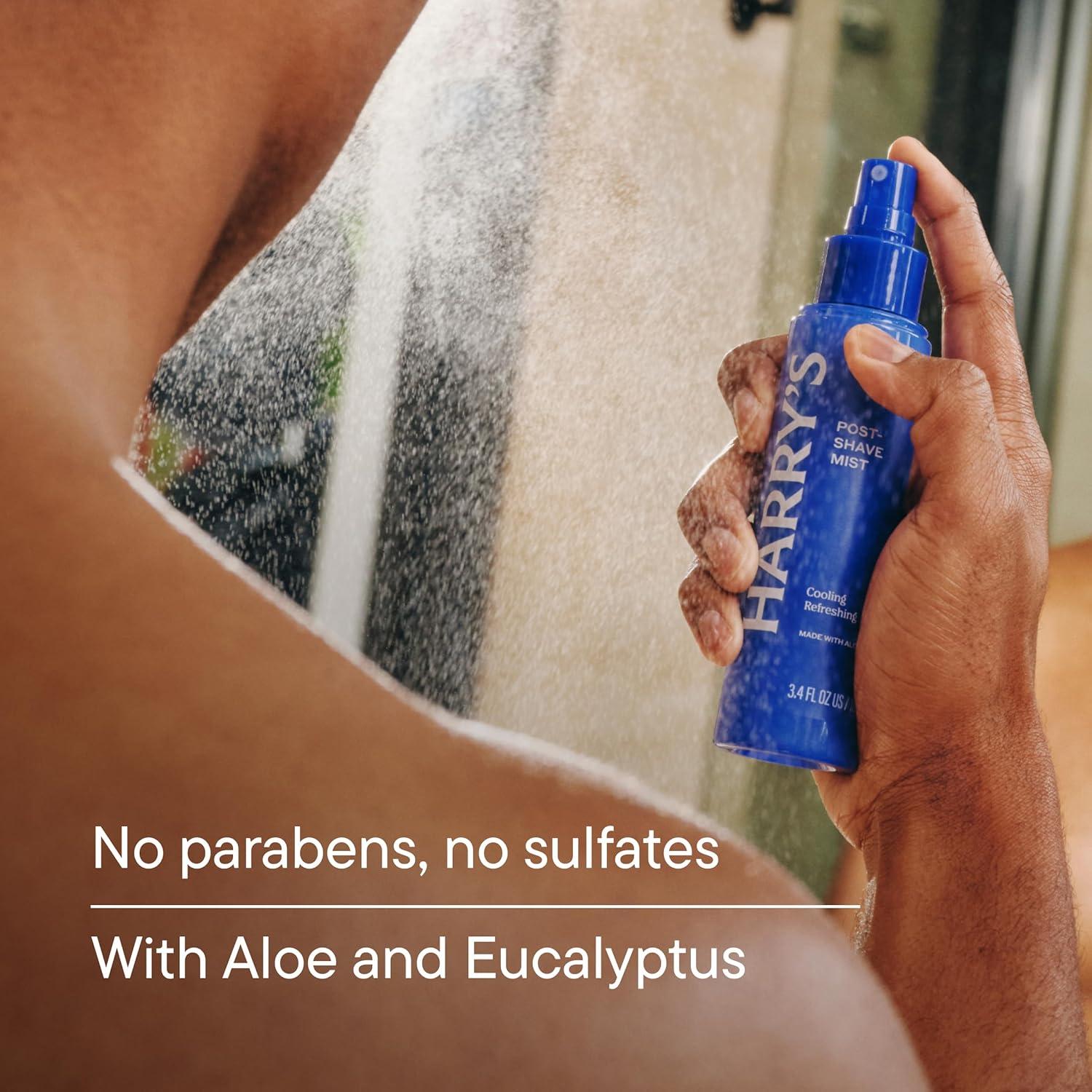 Mist Post Afeitado Harry's 100 ml - Sin Alcohol, Aloe y Eucalipto