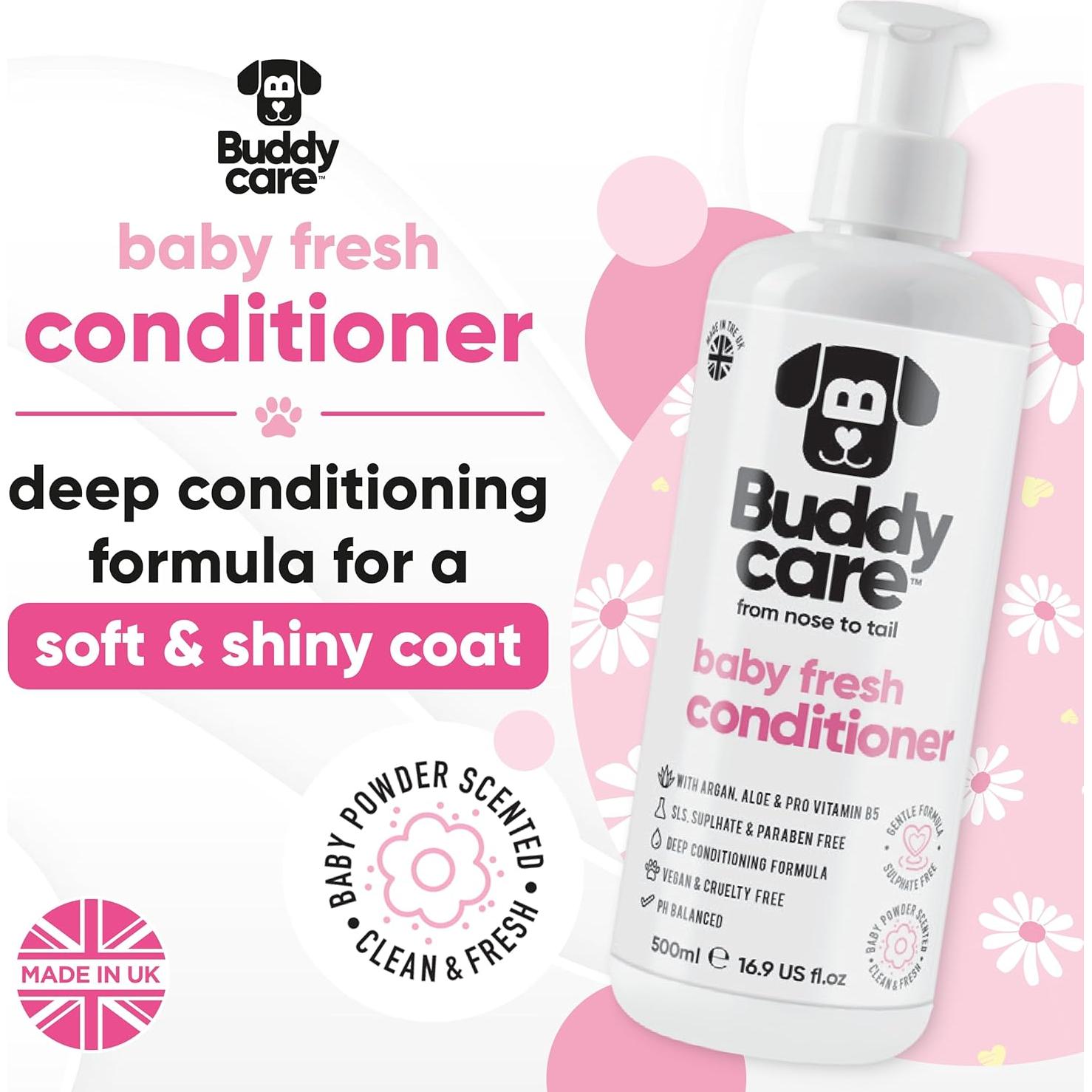 Acondicionador para Perros Buddycare Baby Fresh 478ml Aloe Vera