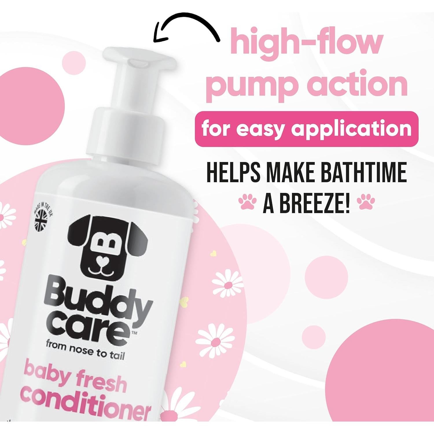 Acondicionador para Perros Buddycare Baby Fresh 478ml Aloe Vera