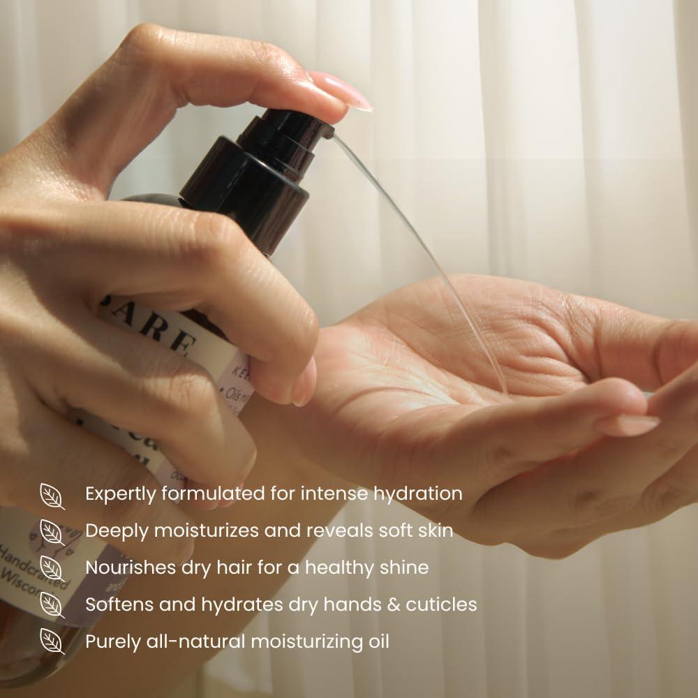 Aceite Corporal Hidratante Bare Botanics 240 ml Menta Vegano