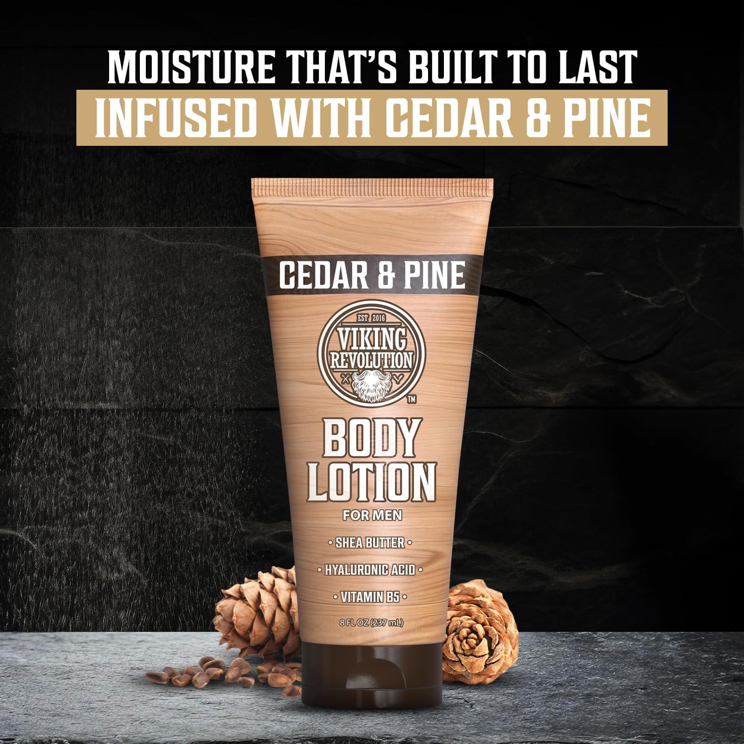 Loción Corporal Viking Revolution 226.8 ml Cedro y Pino