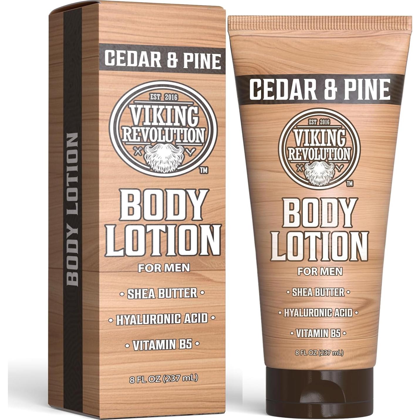 Loción Corporal Viking Revolution 226.8 ml Cedro y Pino