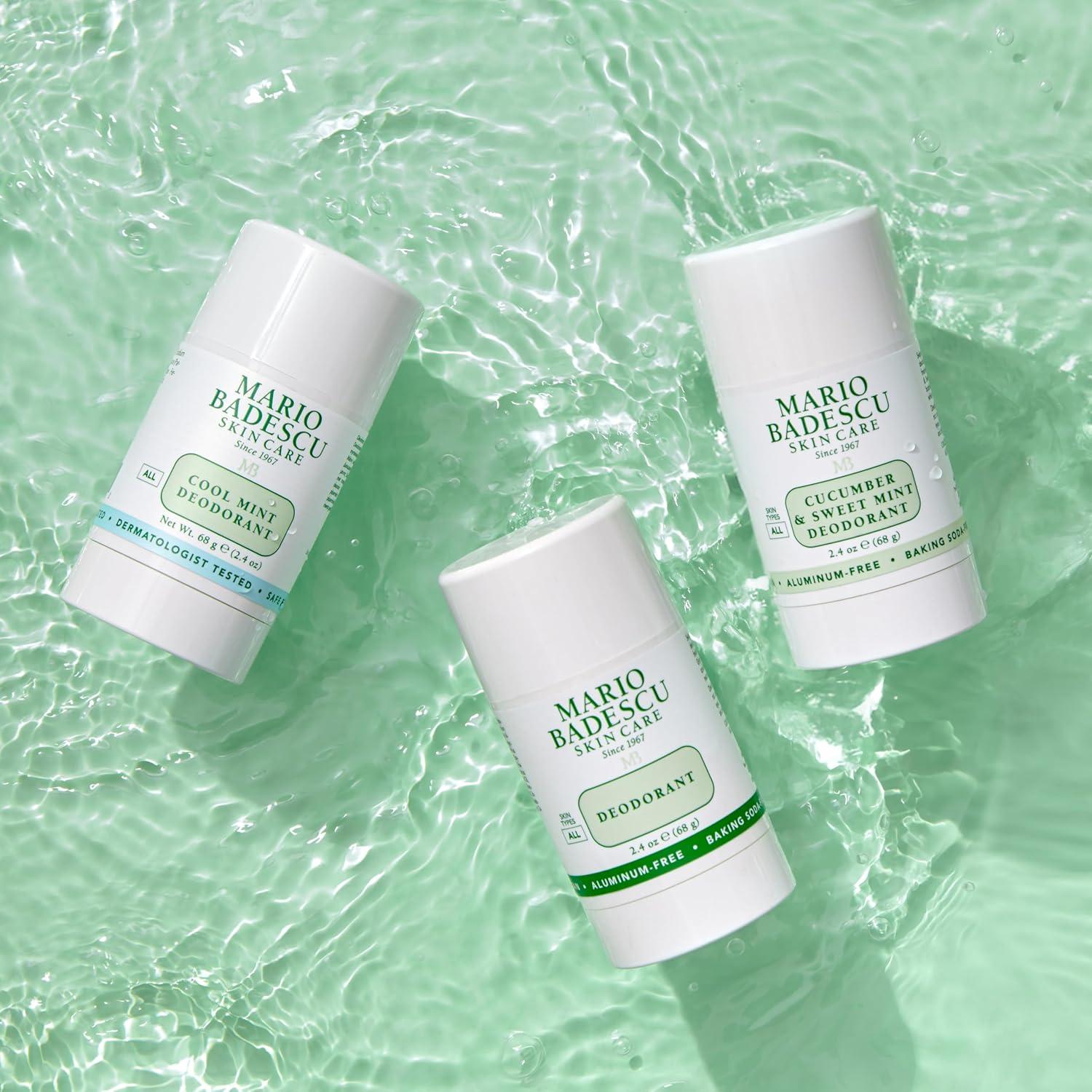 Desodorante Sin Aluminio Mario Badescu 68g Menta Fresca