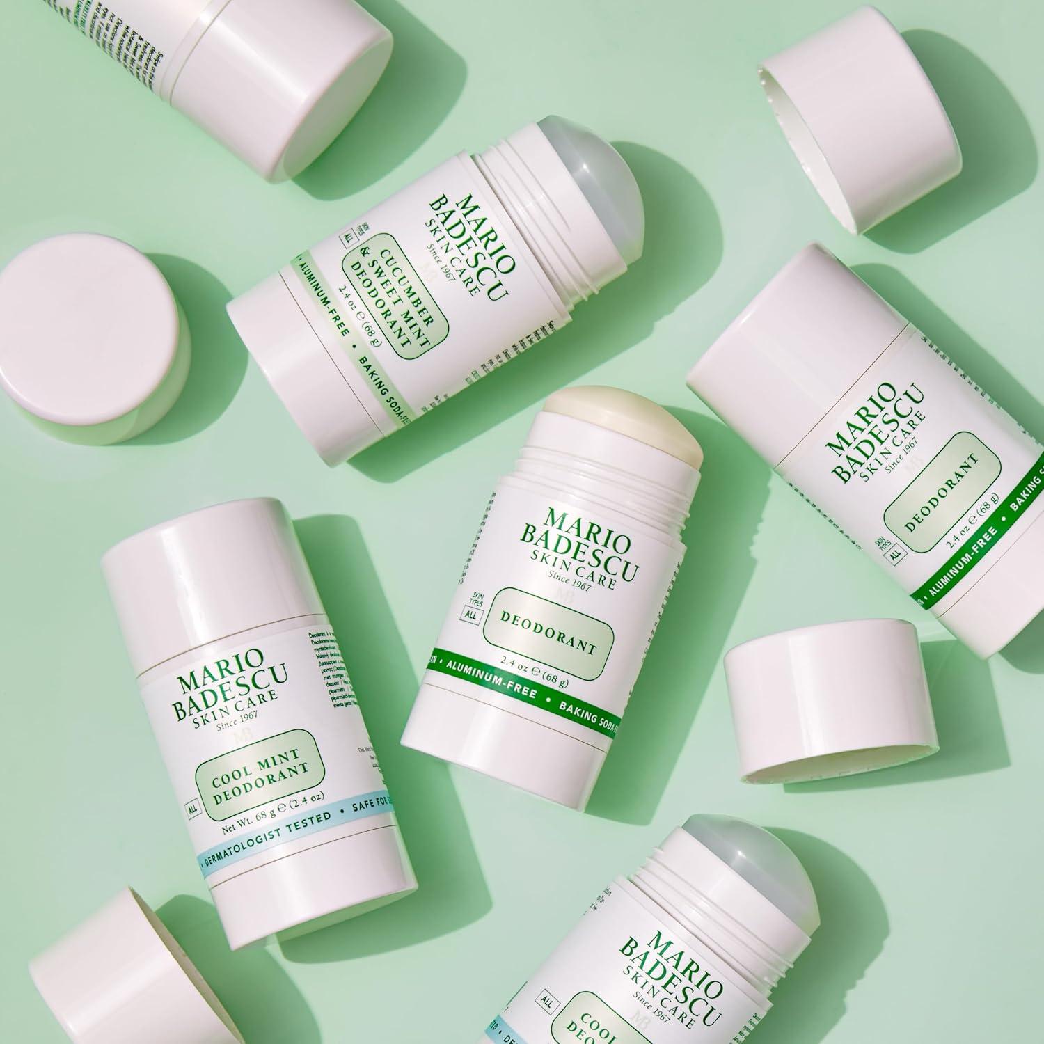 Desodorante Sin Aluminio Mario Badescu 68g Menta Fresca