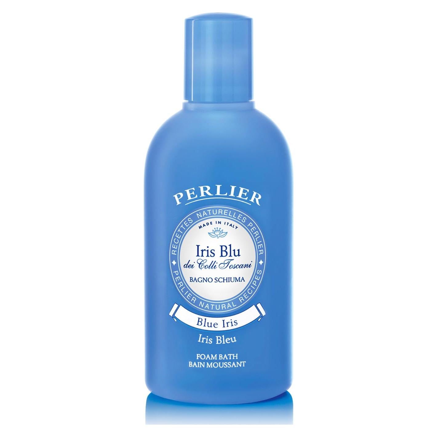 Espuma de Baño Perlier Iris Azul 500 ml - Hidratante Natural
