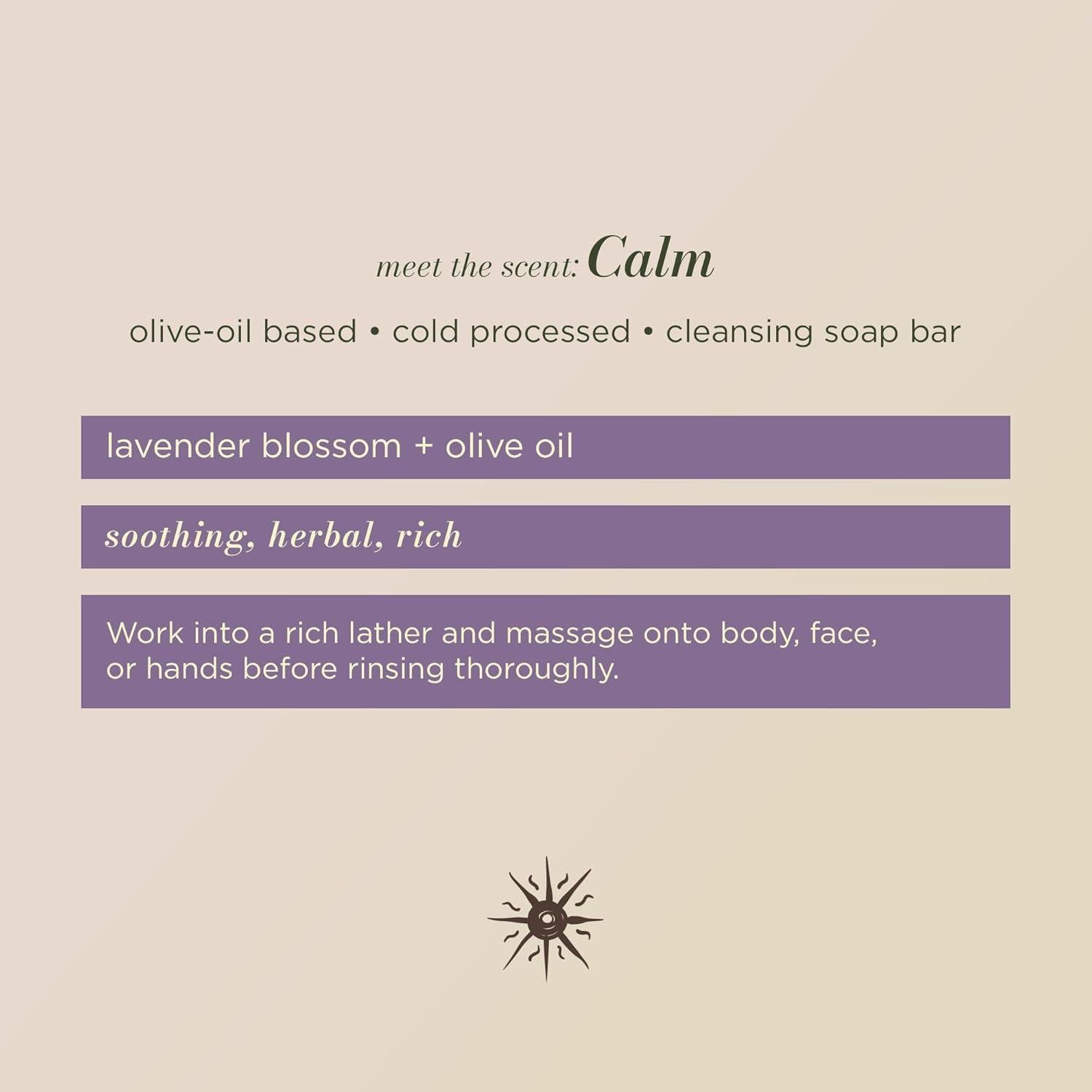 Jabón de Lavanda y Aceite de Oliva Naqee 127g - Piel Sensible