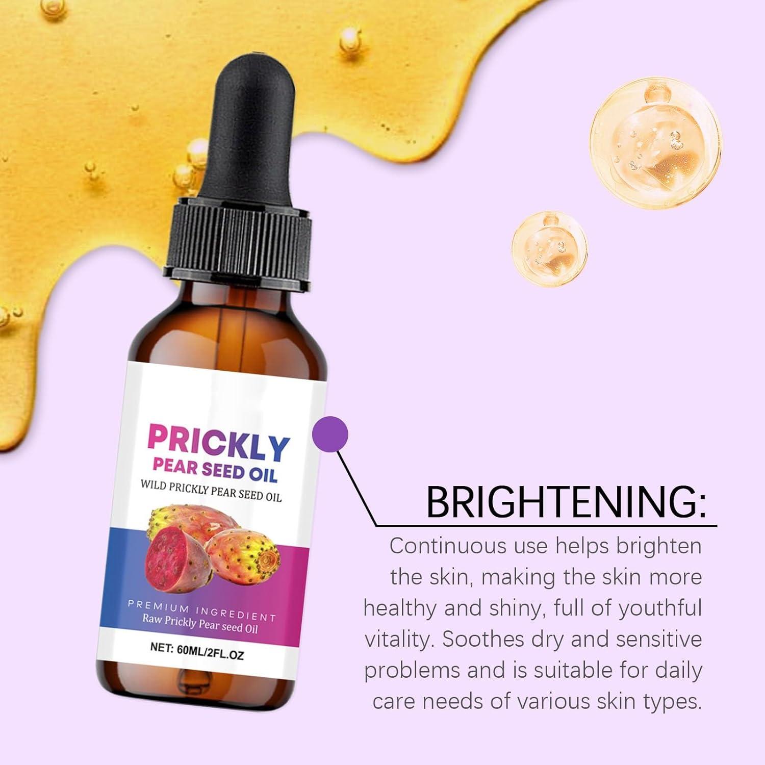 Aceite de Semilla de Higo Chumbo Orgánico 60ml - Hidratante Facial y Capilar