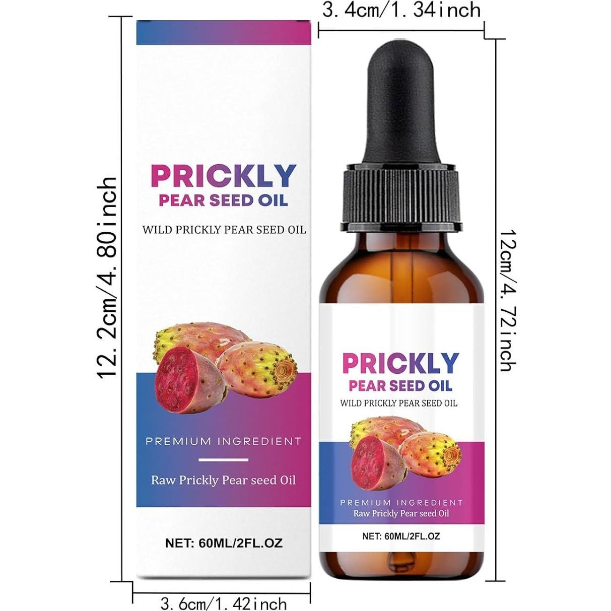 Aceite de Semilla de Higo Chumbo Orgánico 60ml - Hidratante Facial y Capilar