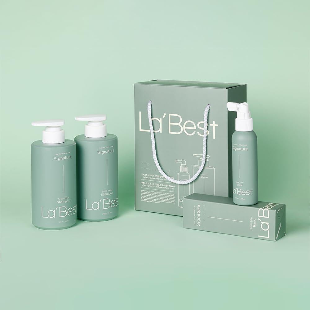 Champú Natural Balanceado pH 4.89 La'Best 500ml + Tónico 120ml