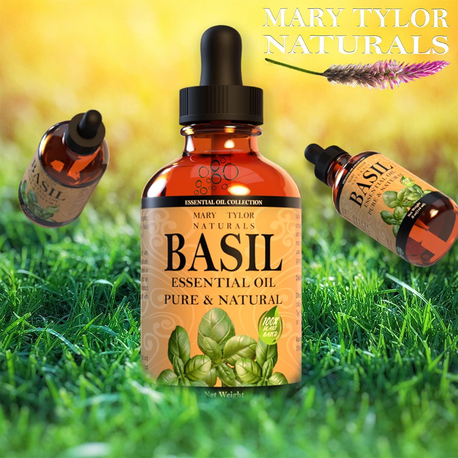 Aceite Esencial de Albahaca 30 ml Mary Tylor Naturals Puro