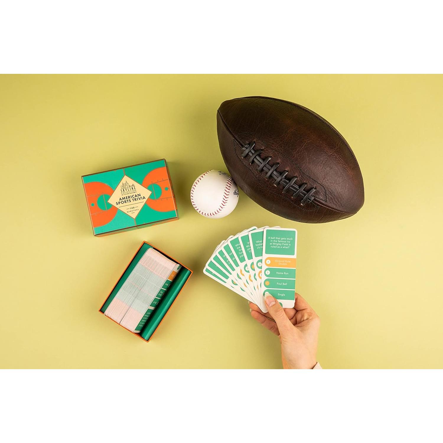 Juego de Trivia Deportes Americanos Yellow Cab - 140 Tarjetas