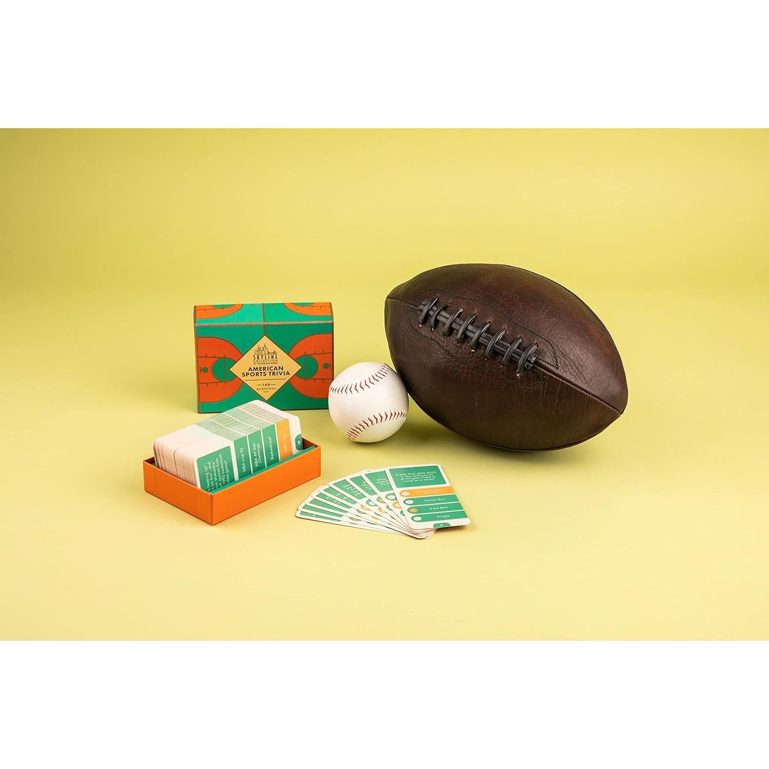 Juego de Trivia Deportes Americanos Yellow Cab - 140 Tarjetas