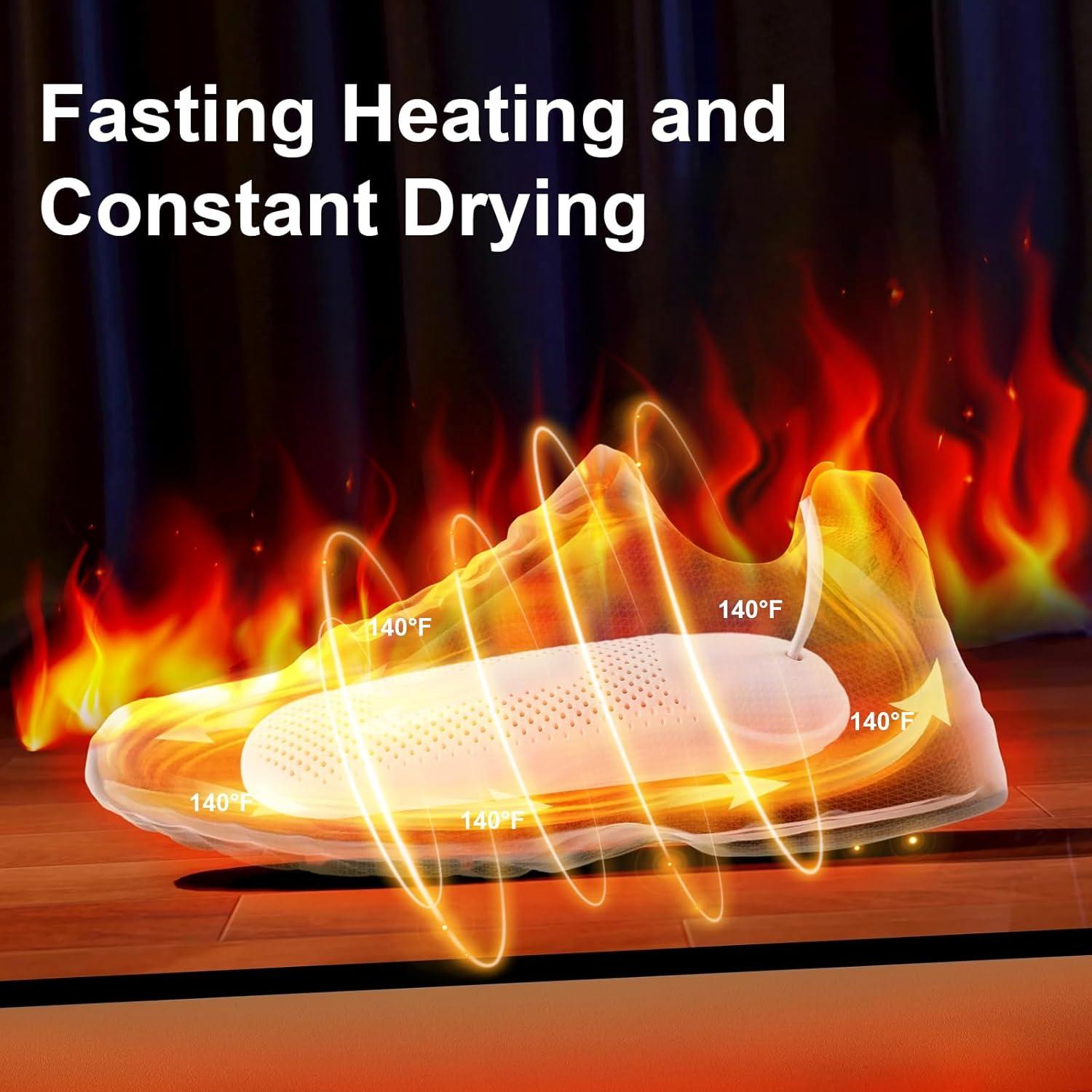 Secador de Botas Eléctrico Portátil Peet - 20.1x6.4 cm