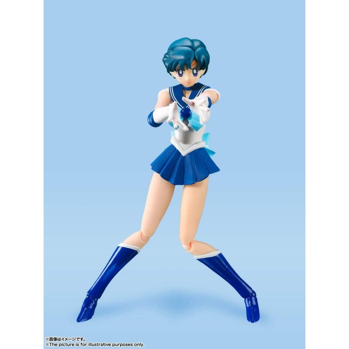 Figura de Acción S.H. Figuarts Sailor Moon Mercurio 140 mm