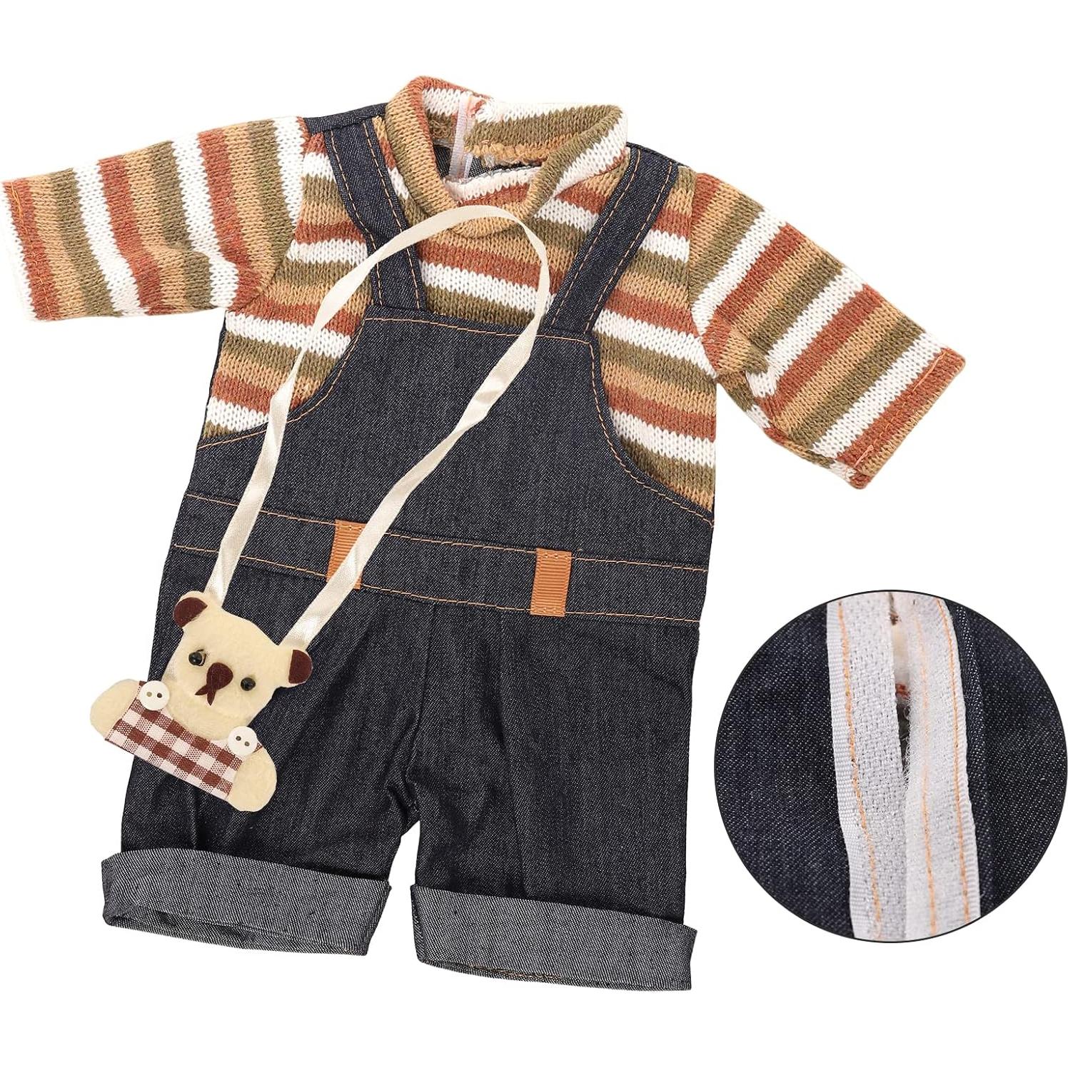 Vestido de Muñeca Miunana con Mochila de Oso 35-45 cm