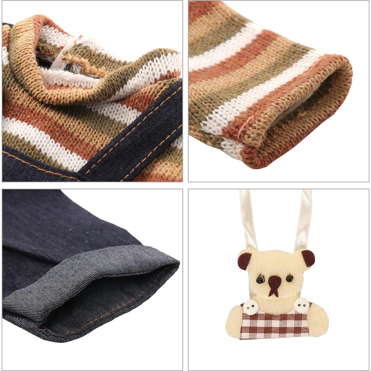 Vestido de Muñeca Miunana con Mochila de Oso 35-45 cm