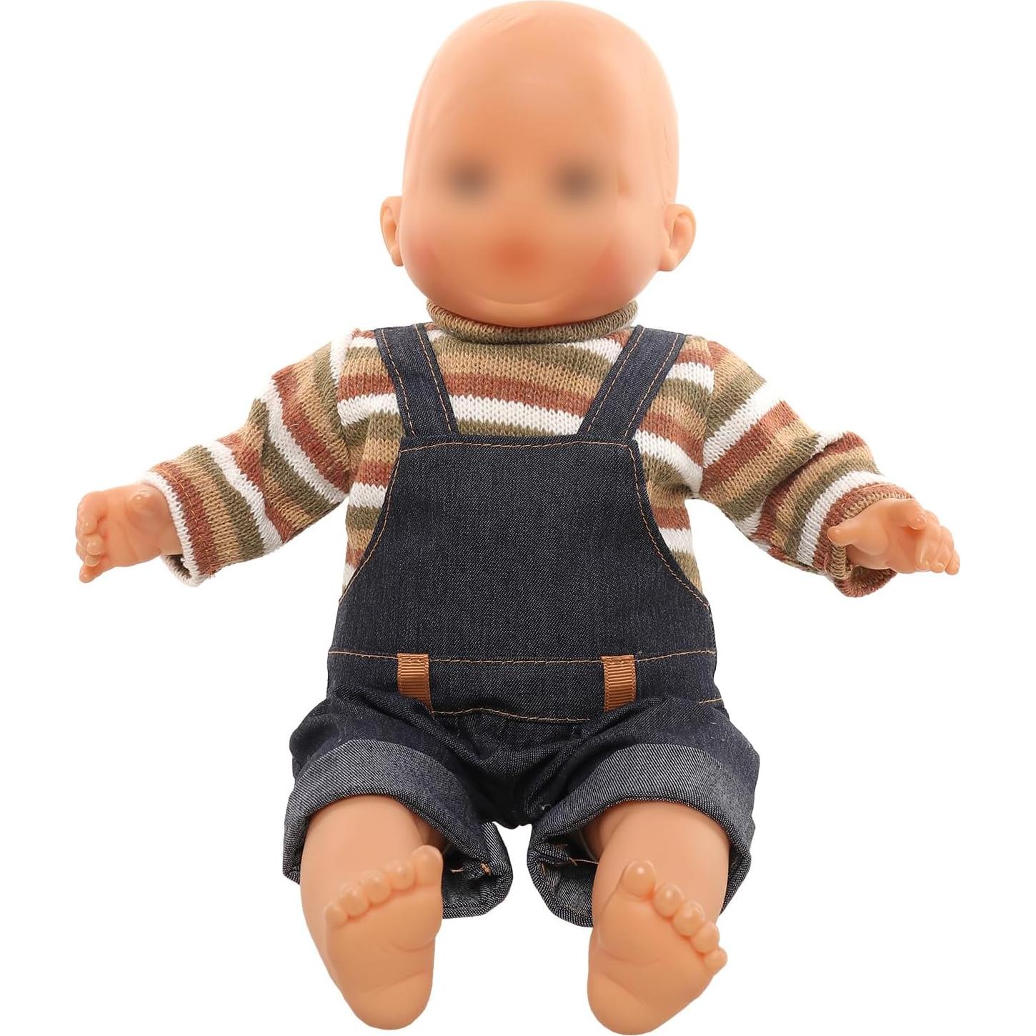 Vestido de Muñeca Miunana con Mochila de Oso 35-45 cm