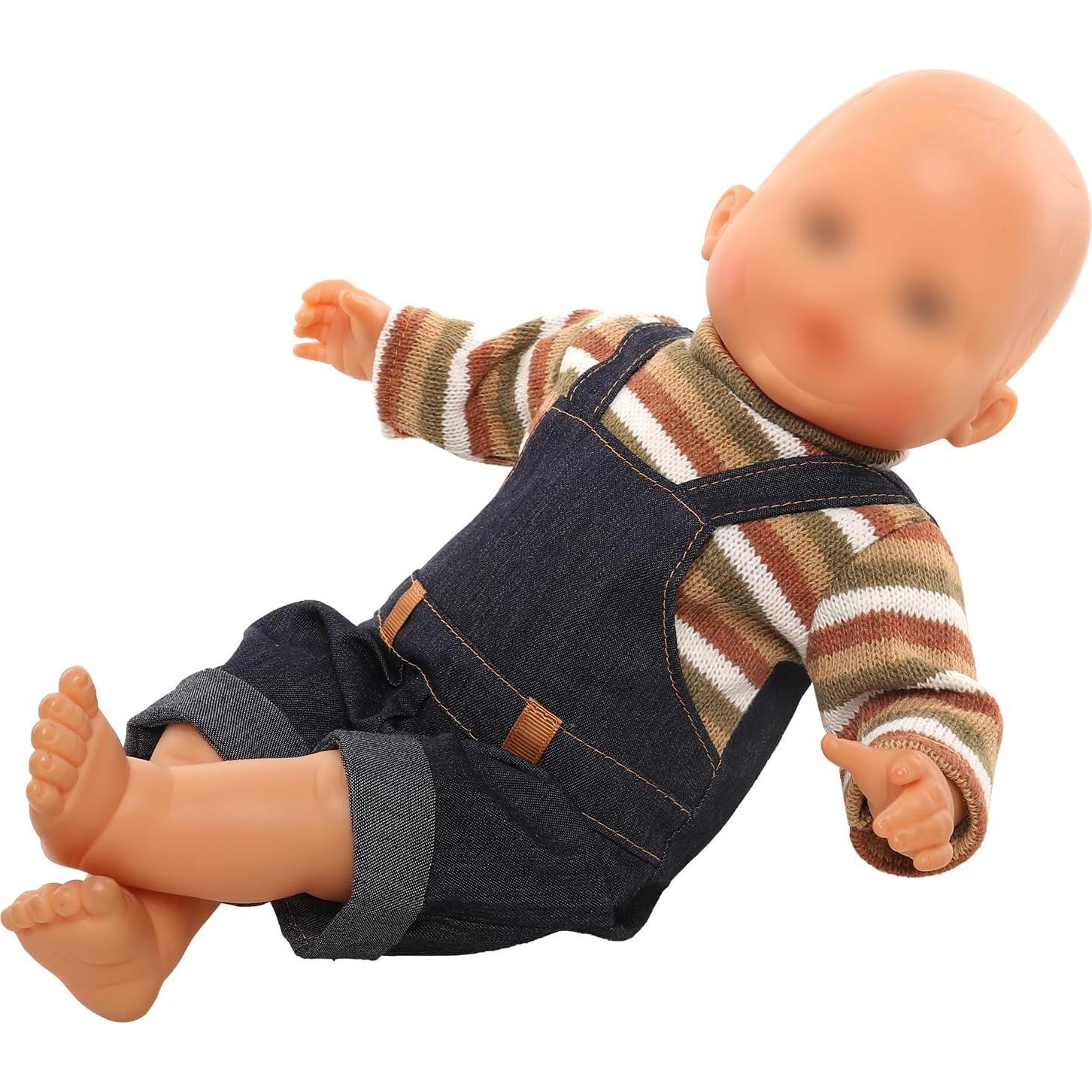 Vestido de Muñeca Miunana con Mochila de Oso 35-45 cm