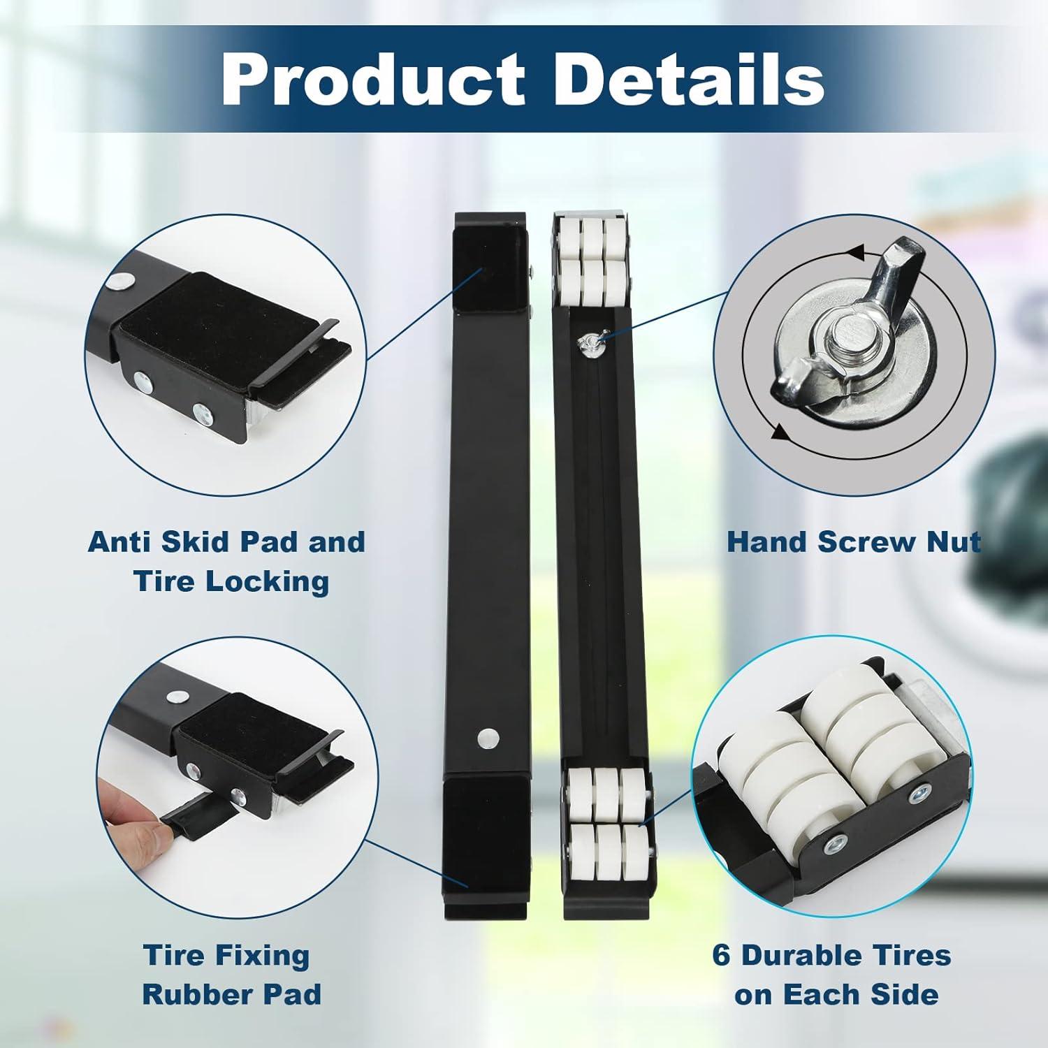 Rodillos extensibles para electrodomésticos Lemtrflo 660 lb