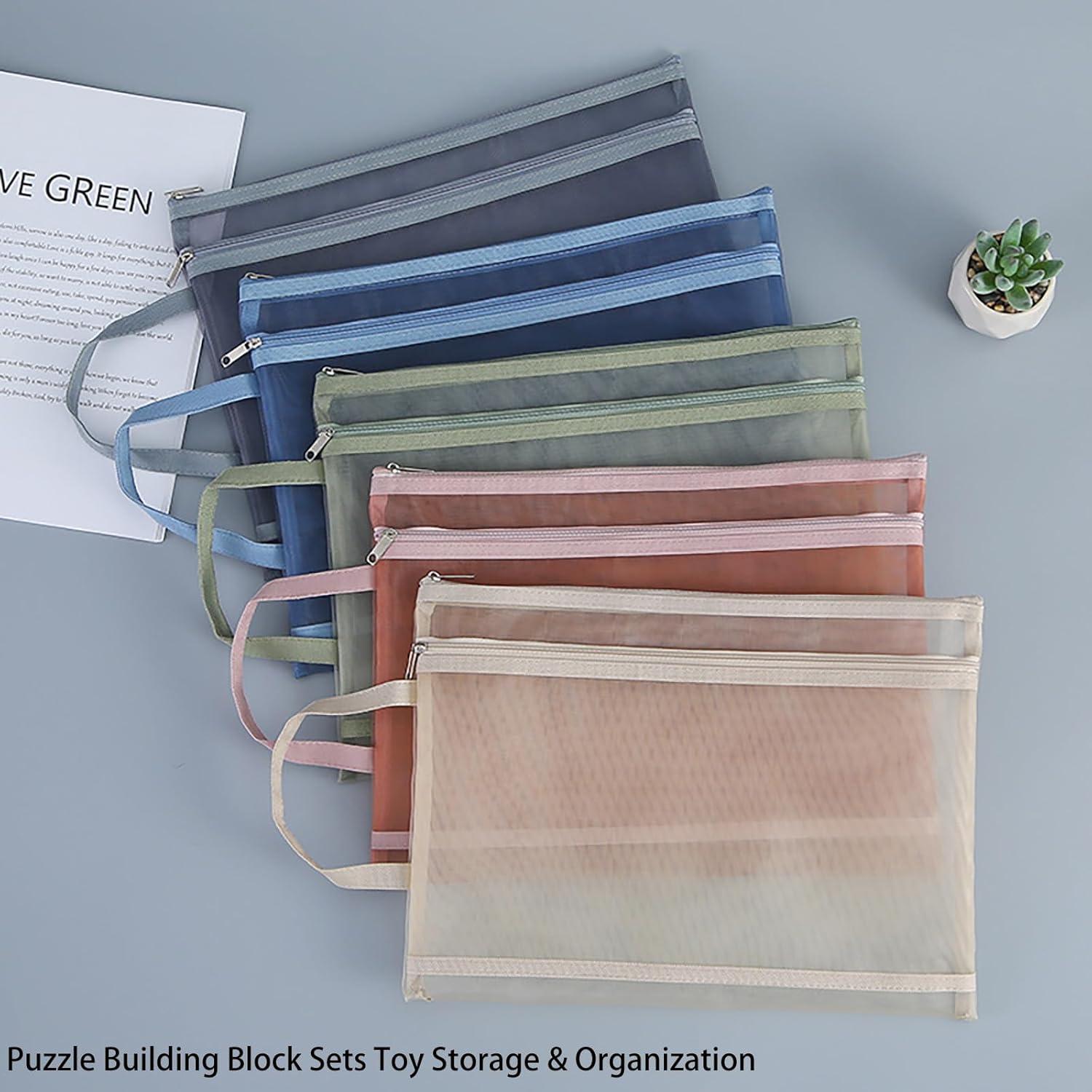 Paquete de 10 Bolsas de Almacenamiento Nylon ZZFENGKR A4