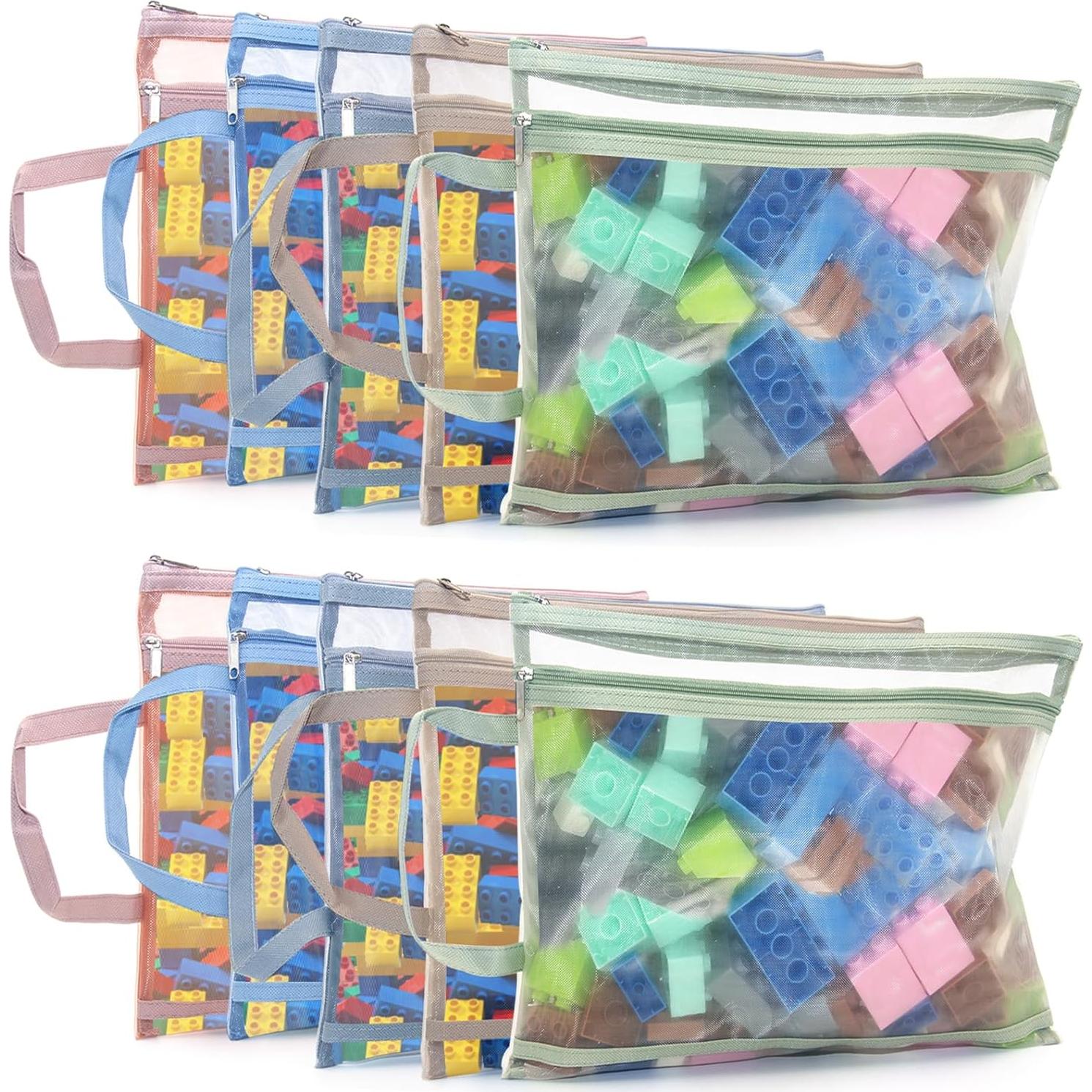 Paquete de 10 Bolsas de Almacenamiento Nylon ZZFENGKR A4