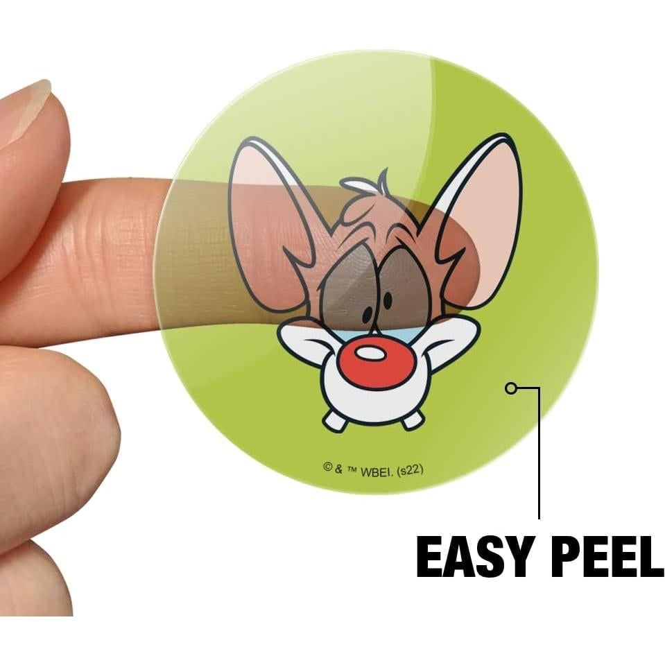 Planificador de Stickers Pinky y Cerebro - 18 Pegatinas 5.08 cm