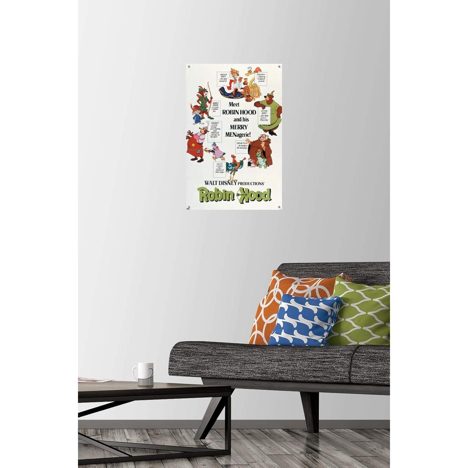 Póster de pared Disney Robin Hood Trends International 37.4x56.7cm