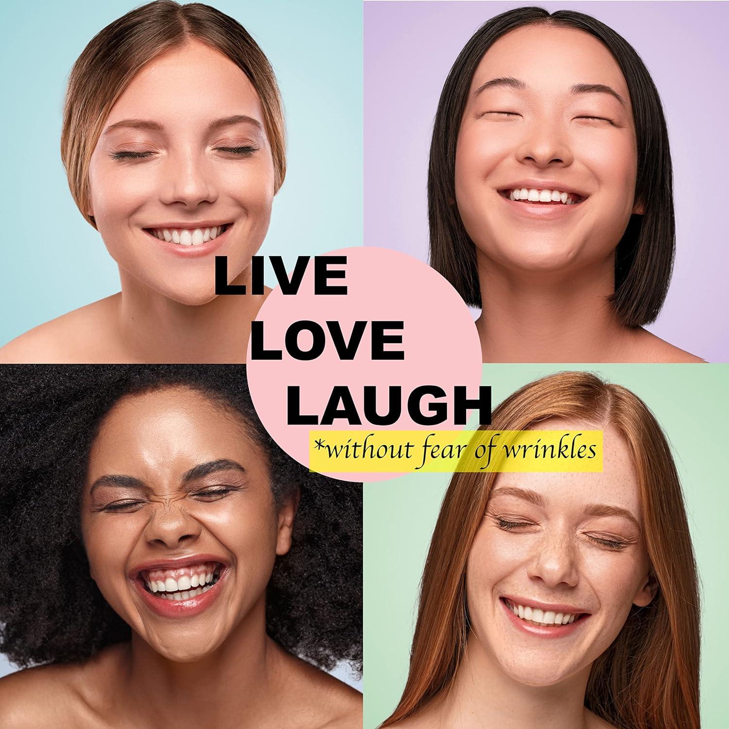 Cinta de Kinesiología Facial Beige - Levantamiento Antienvejecimiento