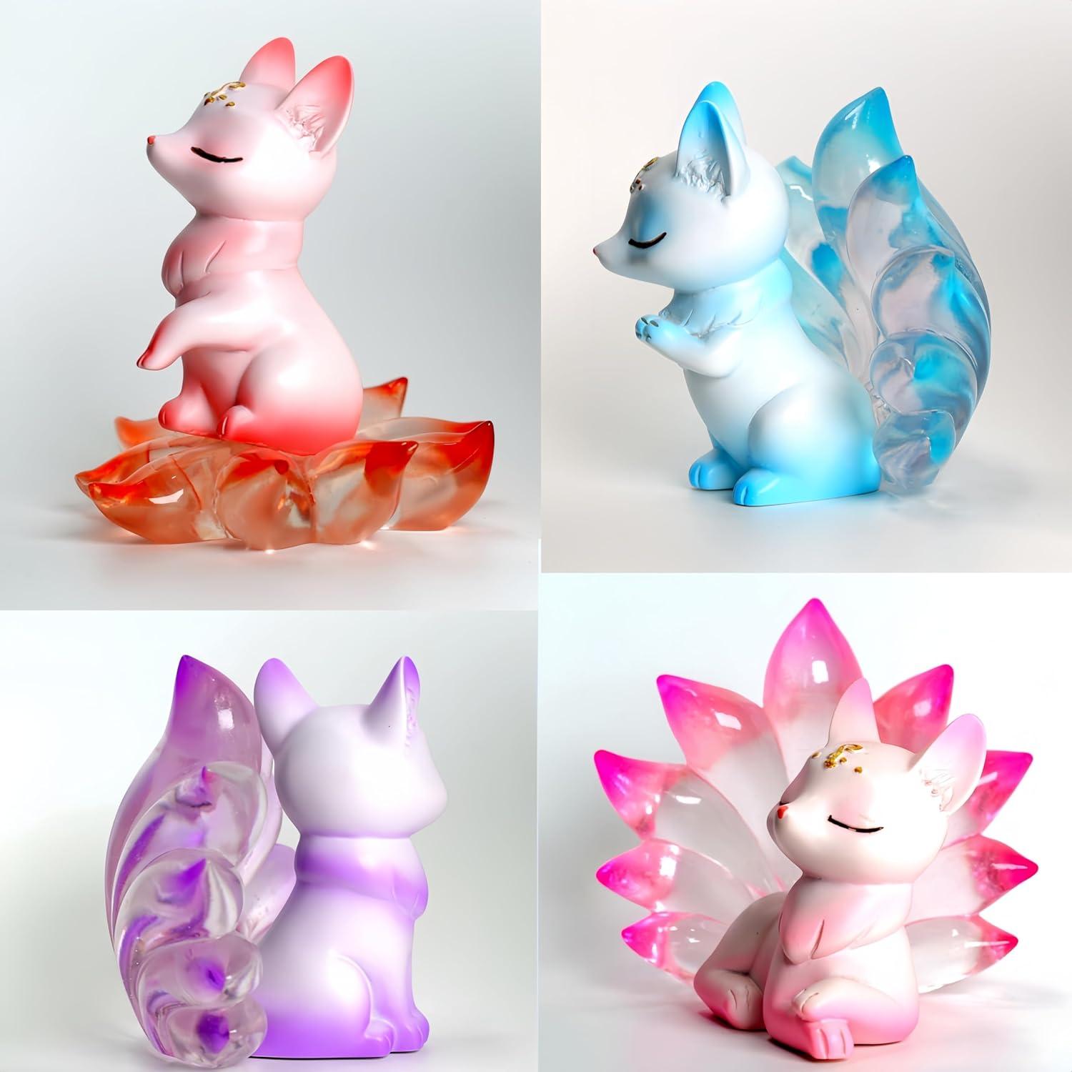 Caja de Misterio Zorro de Nueve Colas Juguete Coleccionable