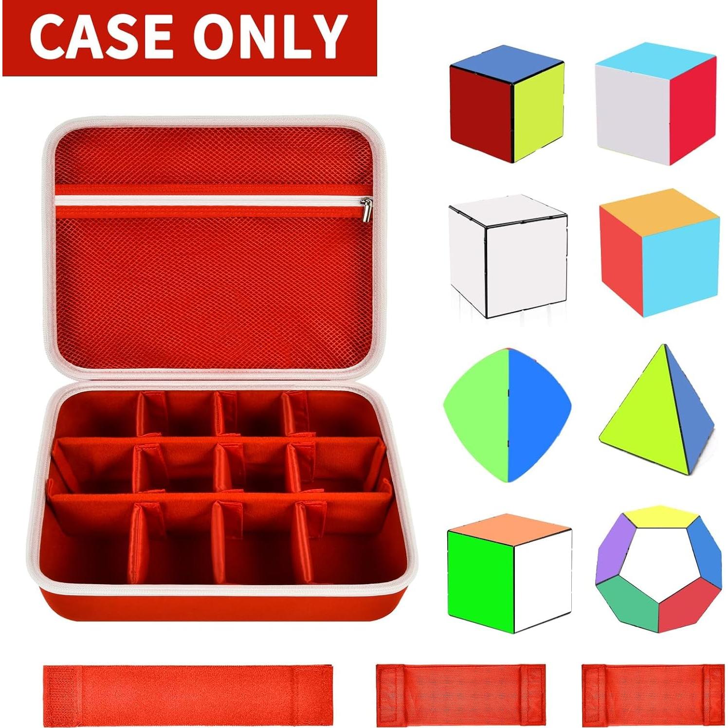 Funda de Almacenamiento para Speed Cube Grapsa Rojo 28.3x22.5cm
