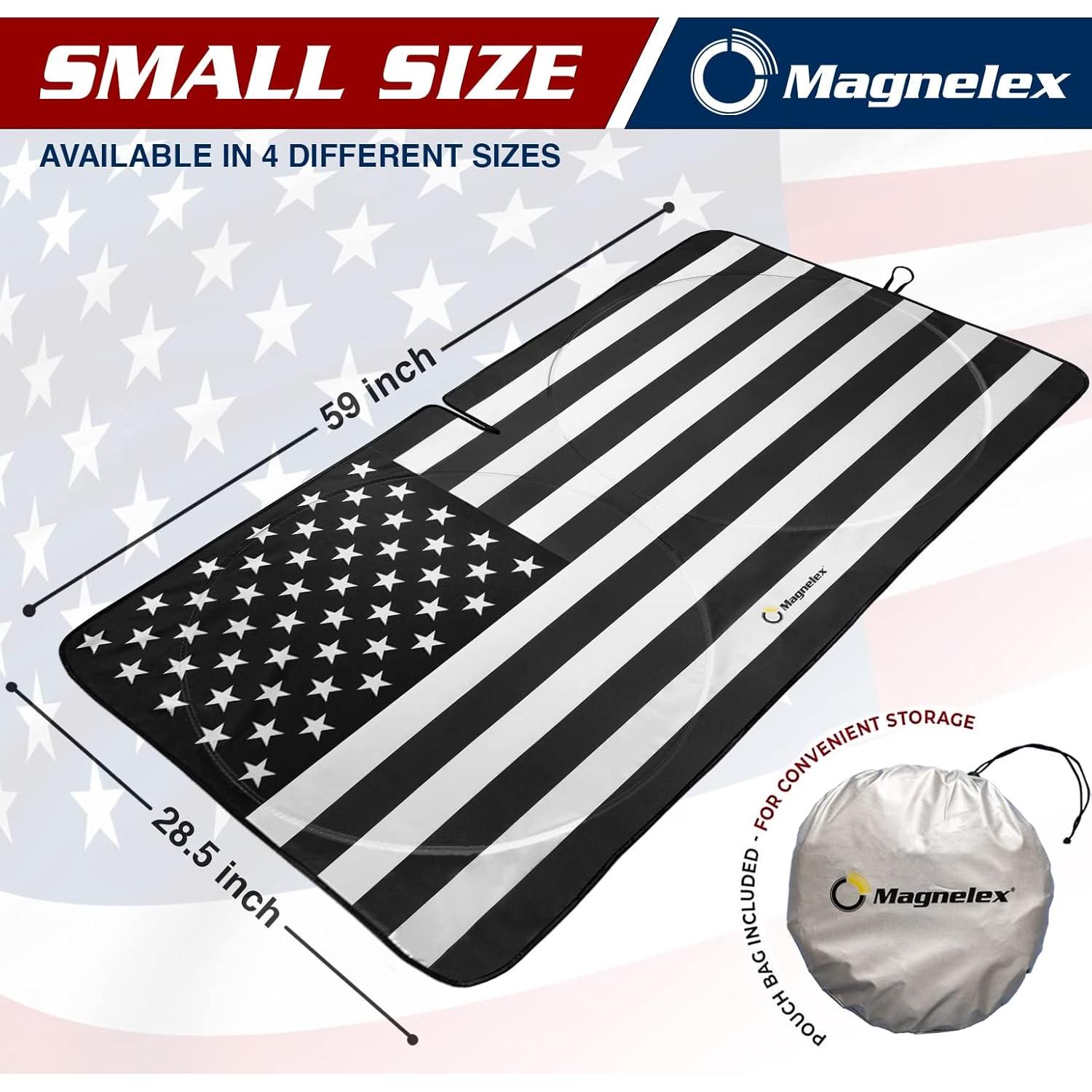Parasol para Parabrisas Magnelex Bandera Americana Pequeño