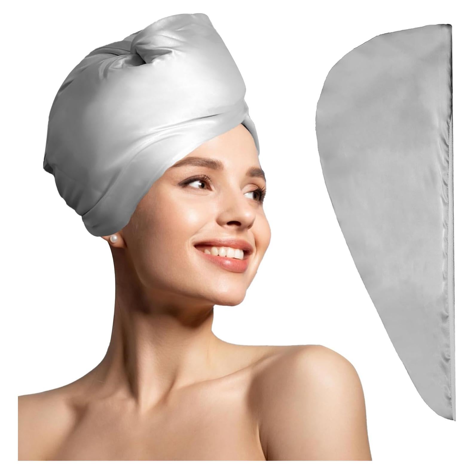 Toalla de Microfibra Satinada Chloven para Cabello - Secado Rápido