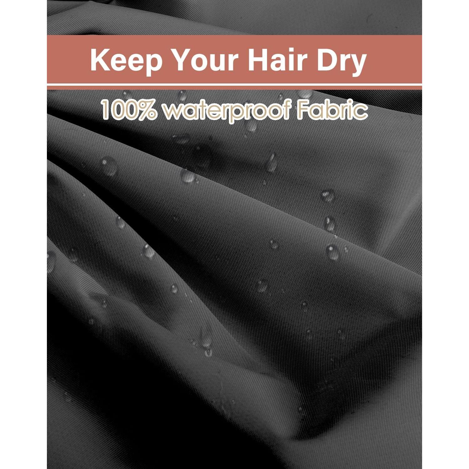 Gorro de Ducha Aquior Extra Grande Ajustable para Mujeres