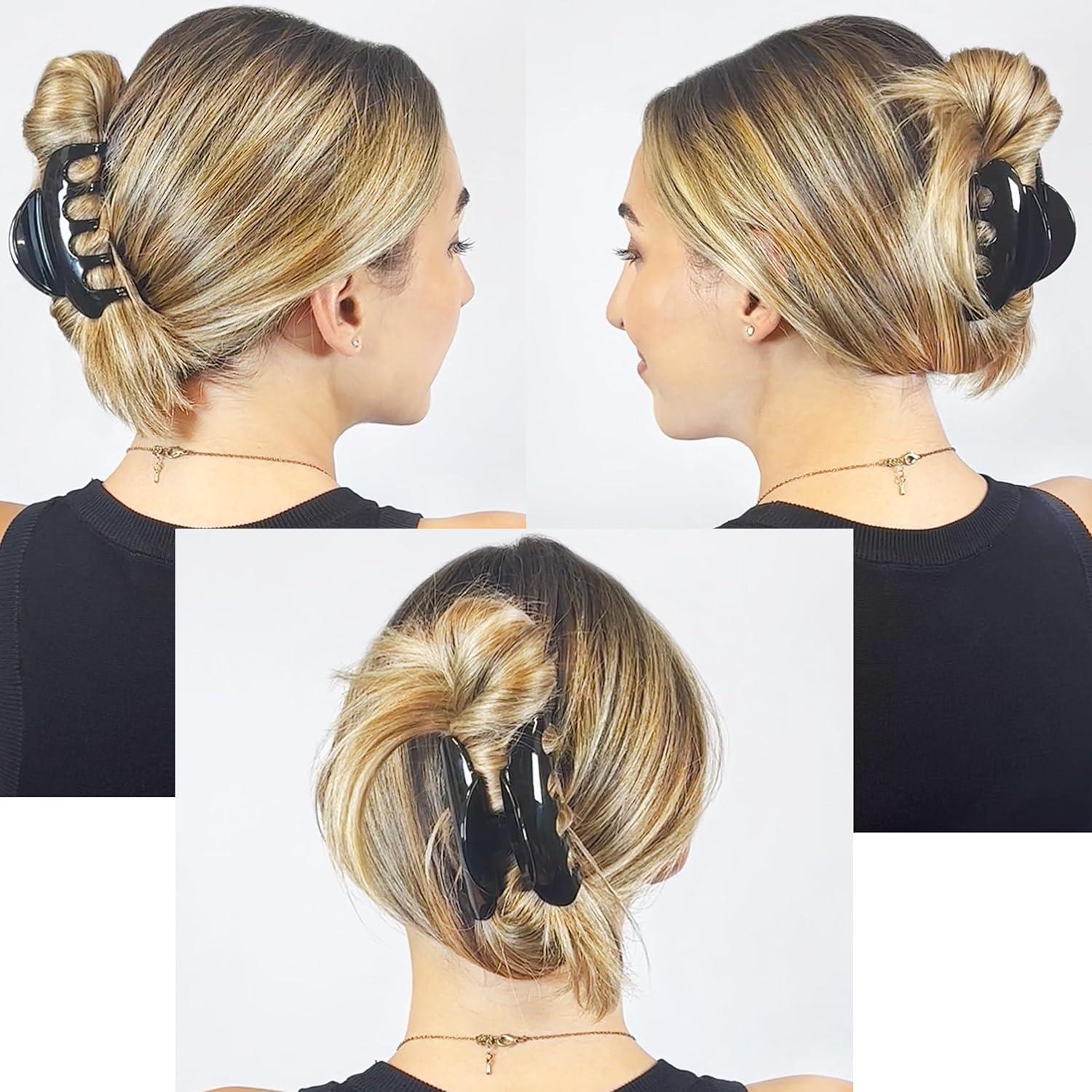 Clip de Pelo Grande Camila Paris CP2385 Negro 8.9 cm