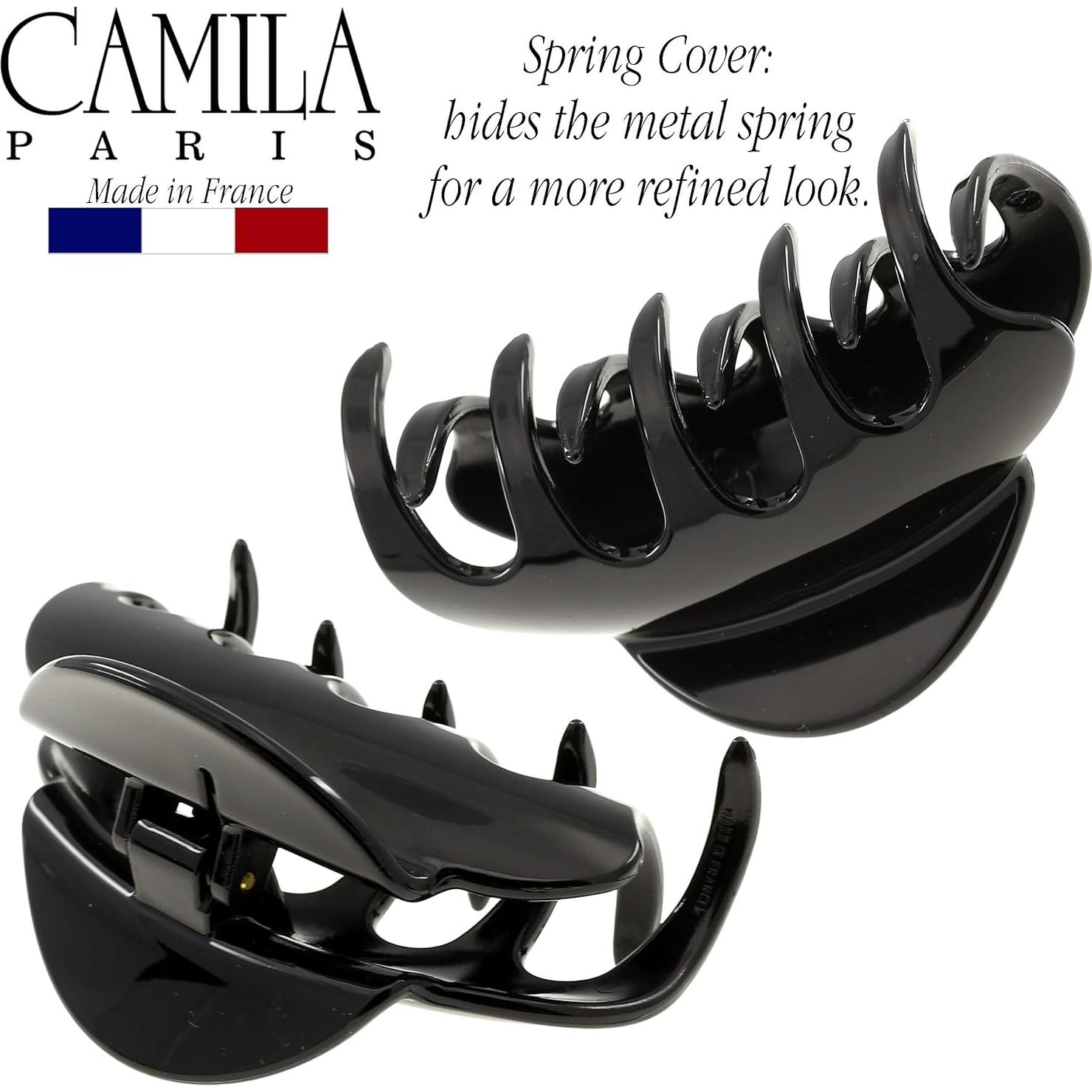 Clip de Pelo Grande Camila Paris CP2385 Negro 8.9 cm