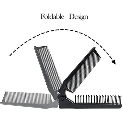 Cepillo de Pelo Plegable Louise Maelys Compacto Antiestático