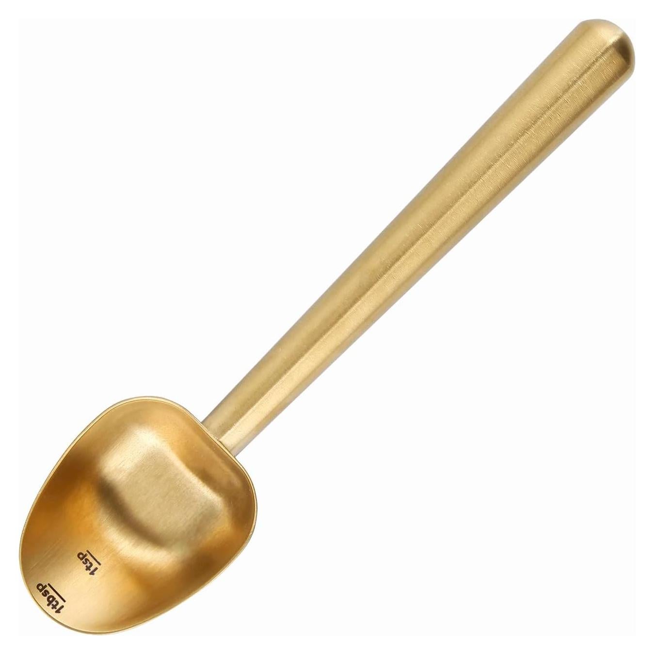 Cuchara Medidora de Café Easyworkz Oro Inoxidable 7g