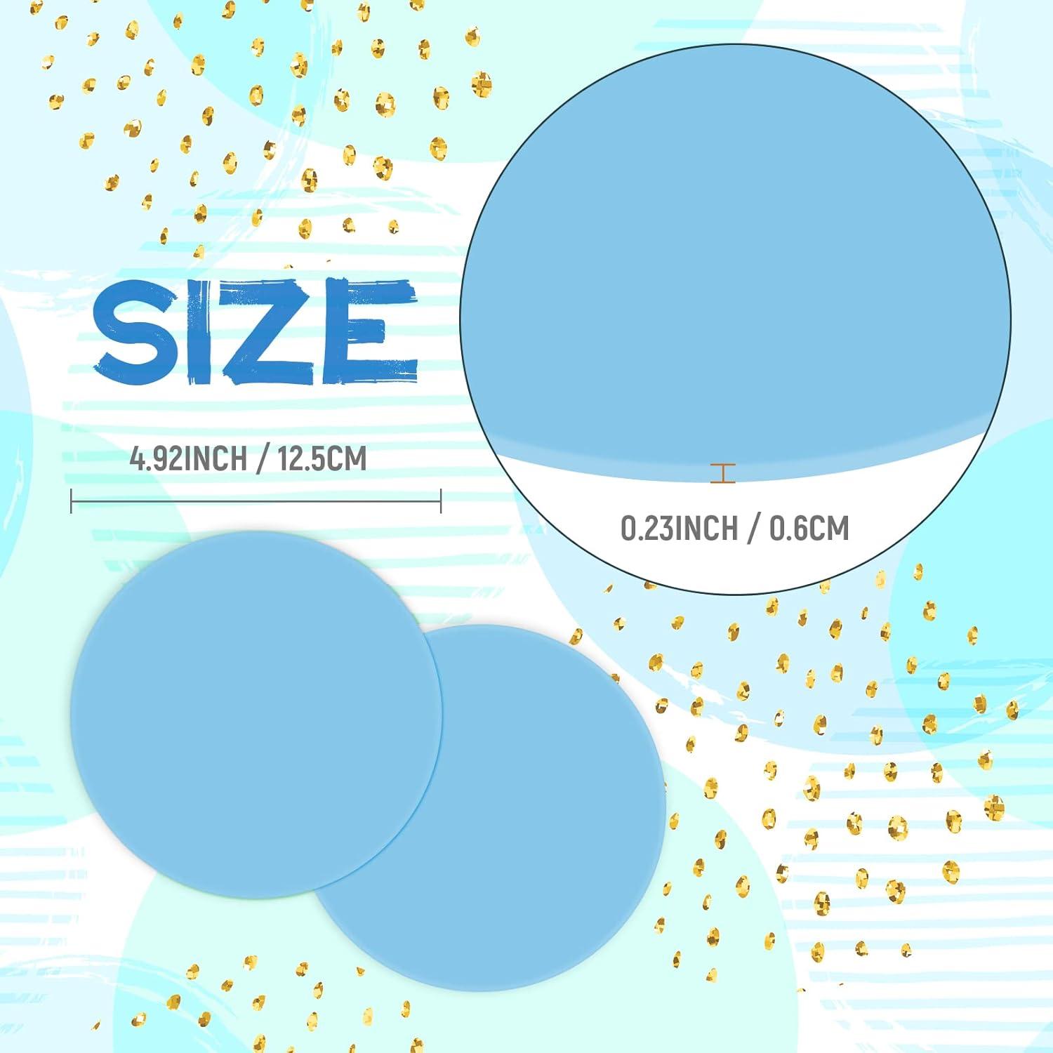 Chuangdi 8 Almohadillas de Goma Antideslizantes 12.5 cm