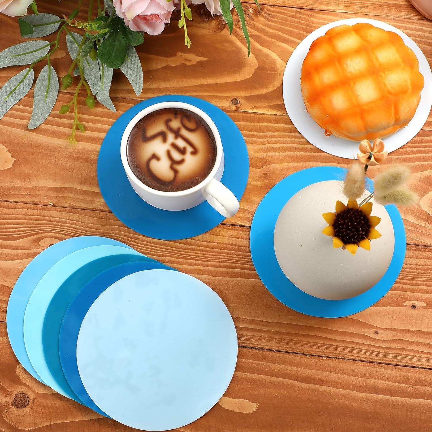 Chuangdi 8 Almohadillas de Goma Antideslizantes 12.5 cm