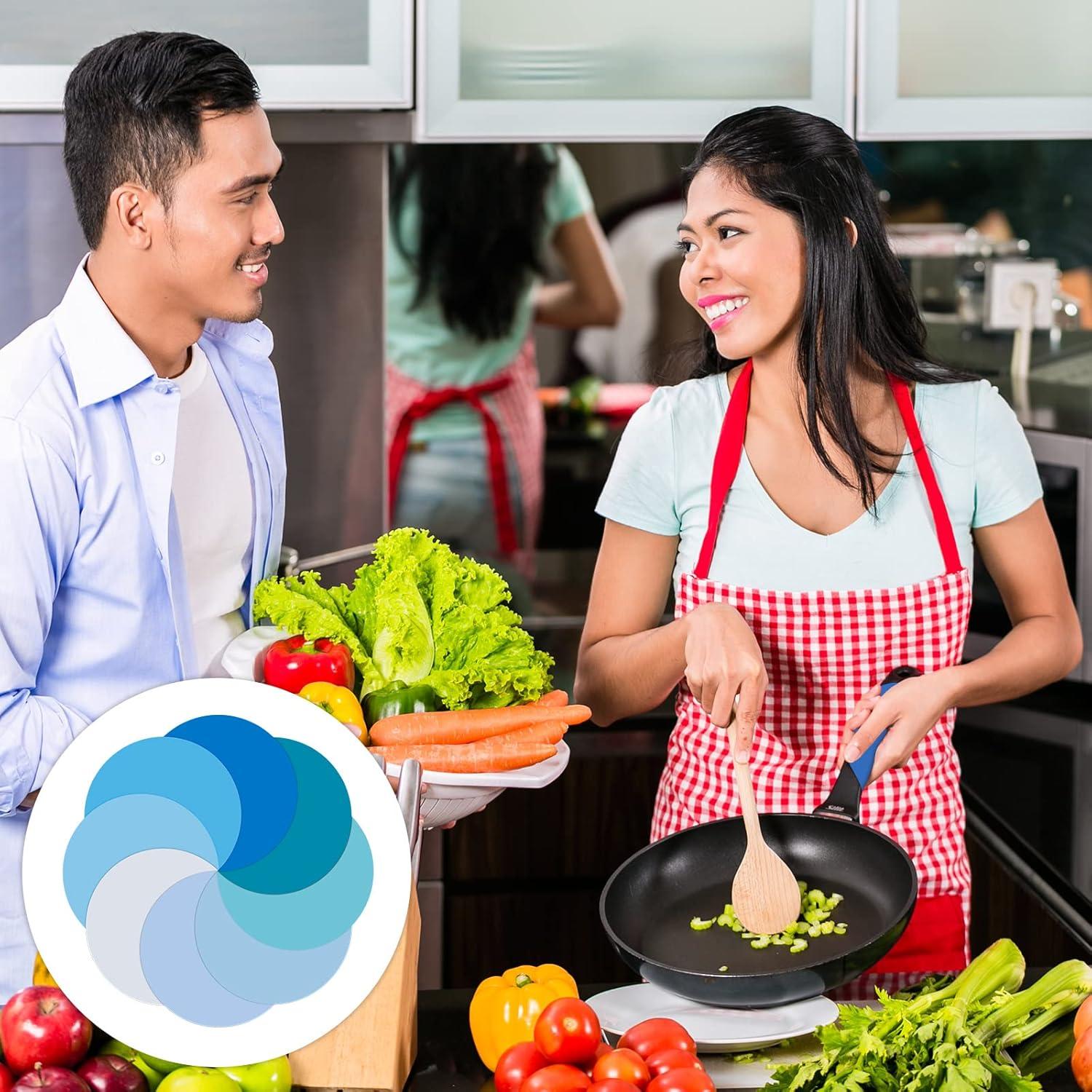 Chuangdi 8 Almohadillas de Goma Antideslizantes 12.5 cm