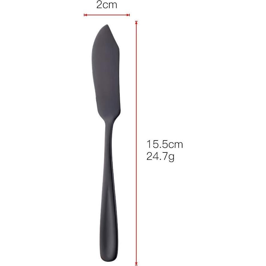 Set de 8 Cuchillos para Untar Buyer Star Acero Inoxidable 15.5 cm