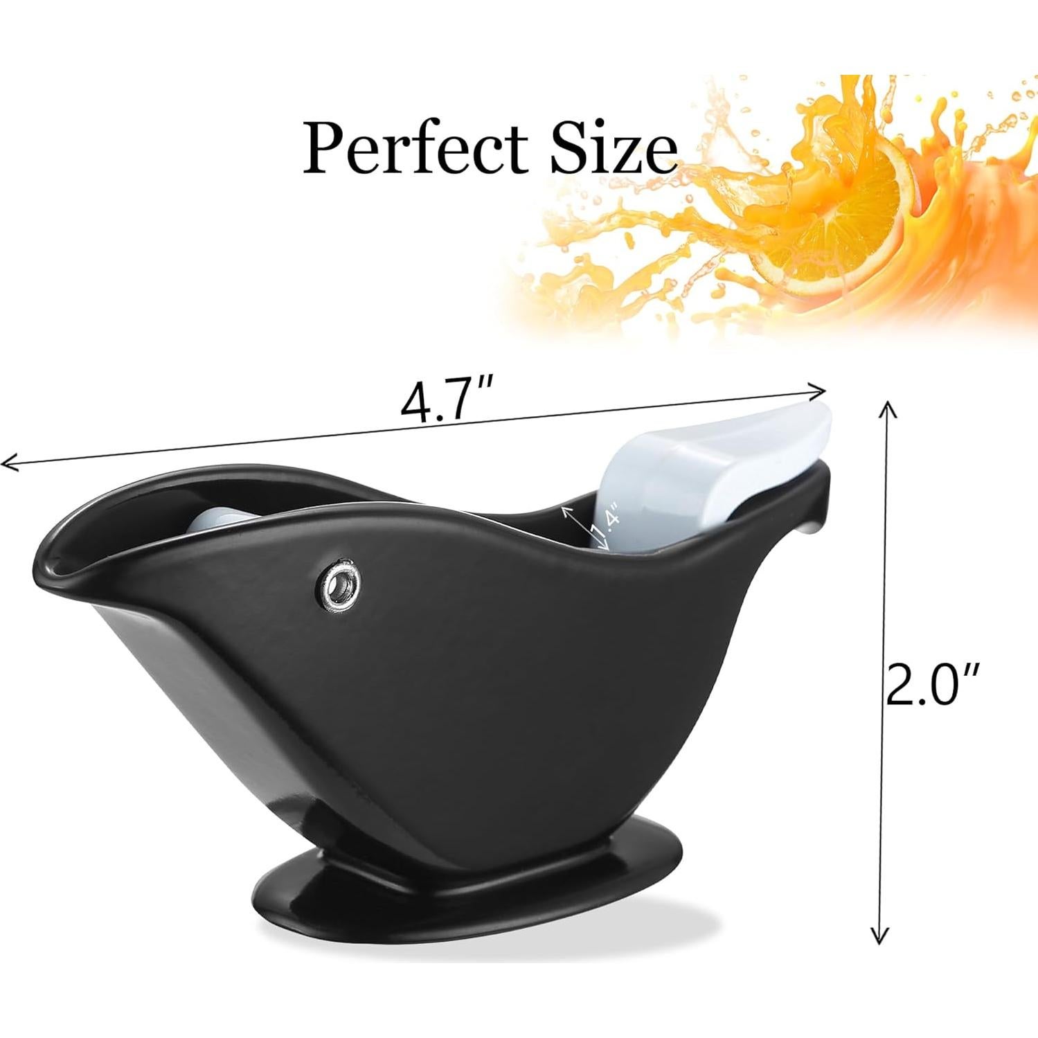 Exprimidor de Limón Manual Domonic Home Negro Ergonómico