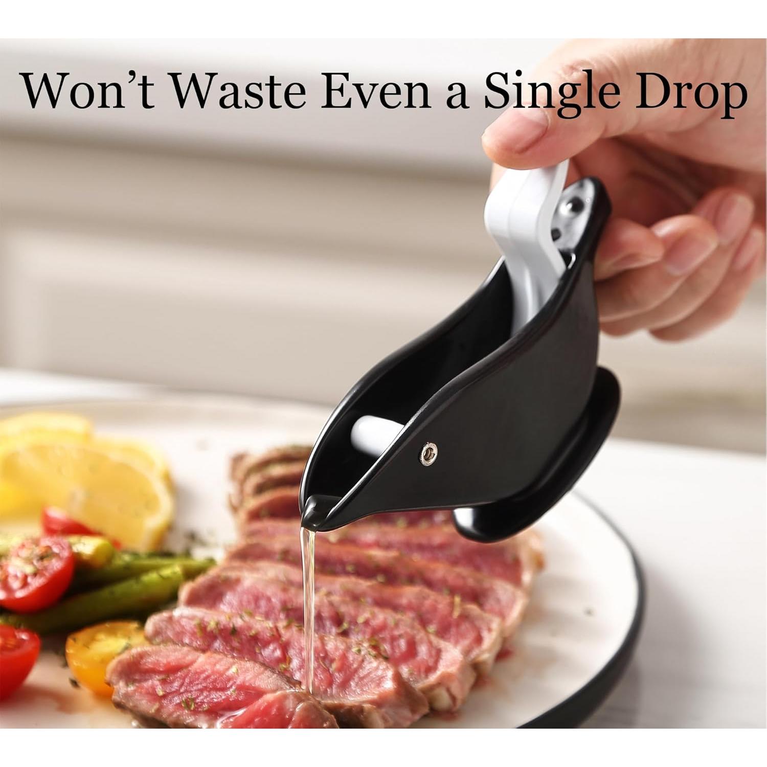 Exprimidor de Limón Manual Domonic Home Negro Ergonómico