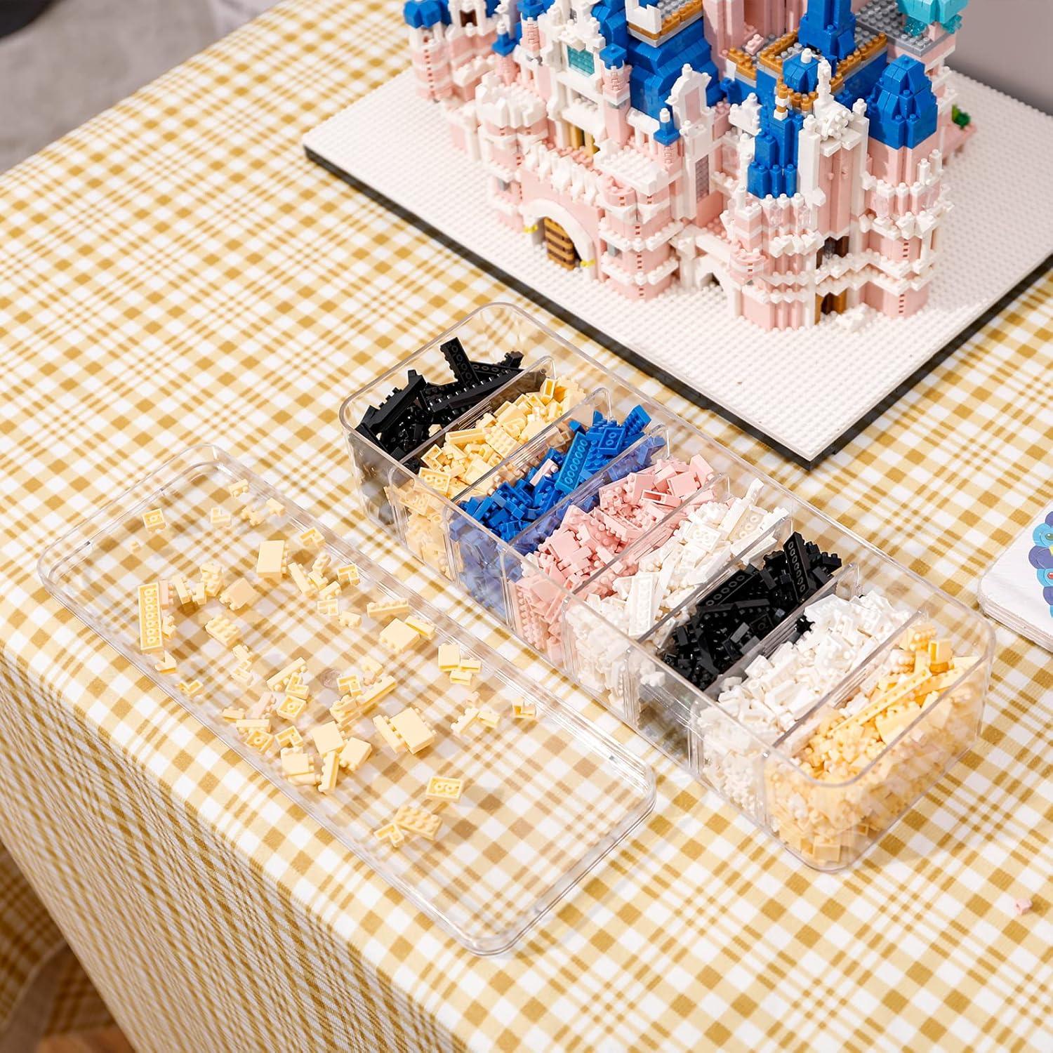 Caja Organizadora de Cables Yesesion 10L Transparente Ajustable