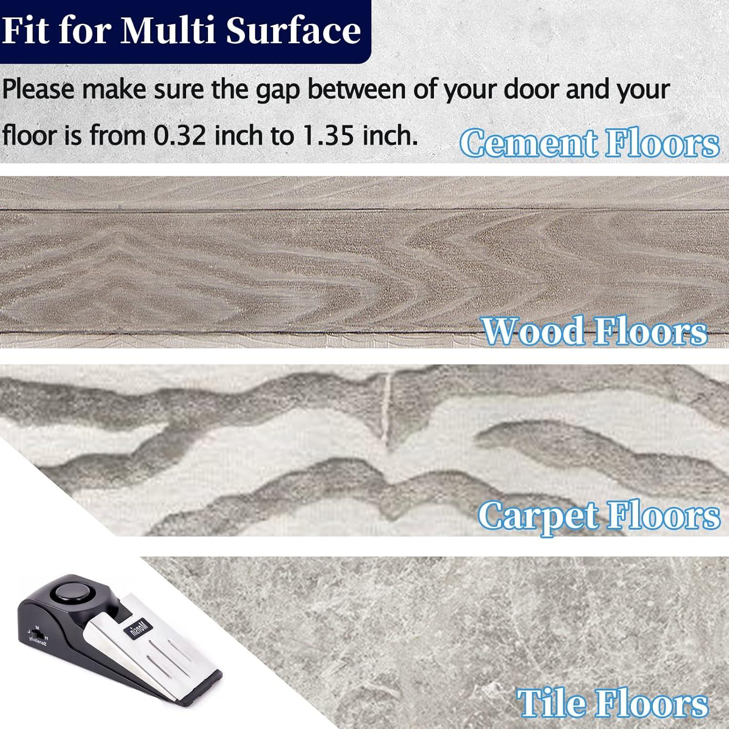 Alarma de Tope de Puerta Monsin 120DB Seguridad Viaje