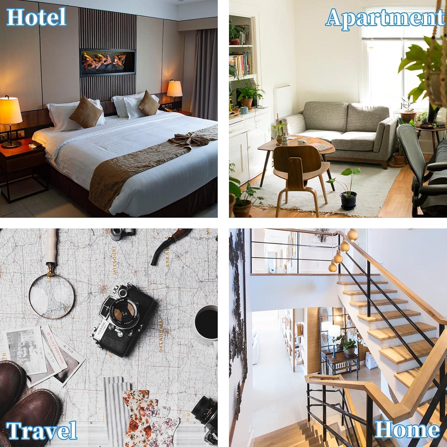 Alarma de Tope de Puerta Monsin 120DB Seguridad Viaje